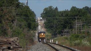 TRRS 377: CSX Freight Train Q334 @ the BIG DIPPER!