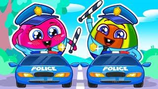 Super Police Car  Safety Song || + More Kids Songs and Nursery Rhymes by VocaVoca