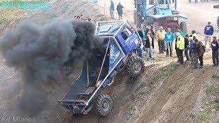 4x4 trucks in Truck trial | Cernuc u Velvar, Czech Republic 2019 | Unimog, Tatra, IFA, truck show