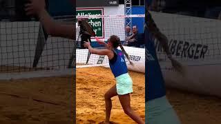 Beachtennis woman Sand Series Saarlouis #Repost #beachtennis #beachtennislovers #beachtennisbrasil