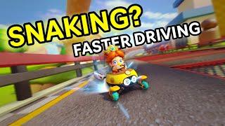 How snaking works in Mario Kart 8 Deluxe