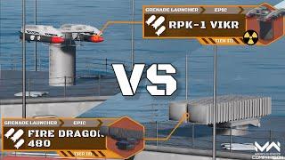 Fire Dragon 480 vs. RPK-1 Vikhr – Which is Better? | Grenade Launcher Comparison | Modern Warships