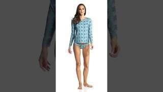 Carve Designs Riviera Long Sleeve Rash Guard | SwimOutlet.com