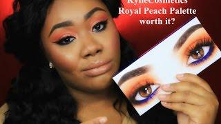 Kylie Cosmetics Royal Peach Palette Tutorial | Ask Whitney