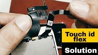 HOW TO CHANGE IPHONE 7 REFLECTOR/BACKLIGHT| TOUCH ID FLEX CUT SOLUTION @TechnicalUstaaj