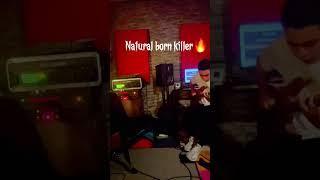 Natural Born killer- main riff (drums & guitar) studio session #guitar #avengedsevenfold #drums #fyp