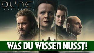 ALLES was du wissen musst, bevor du DUNE Prophecy schaust!