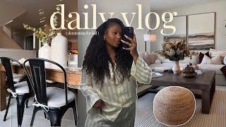 VLOG | Fall reset.. decorating my home, opening up about my finances, practicing mindfulness, + more