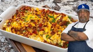 Beef Noodle Casserole – A  Twist  You Can't Resist!