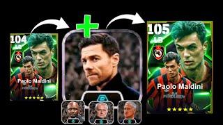 How to train Maldini epic 105 with Xabi Alonso manager