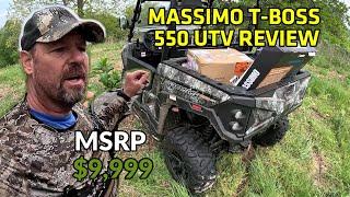 2024 Massimo T Boss 550 UTV Real life review from Tennessee hill country