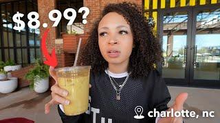 trying every coffee shop in charlotte, nc (part 1) | aliyah simone