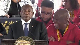 Julius Malema Questions President Cyril Ramaphosa “Why Are you Scared Close Isreal Embassy in SA”