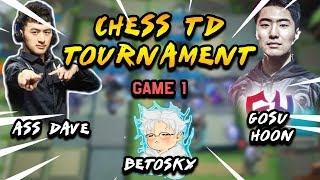 Chess TD Youtuber Tournament (Betosky, Gosu Hoon & Ass Dave) | Game 1