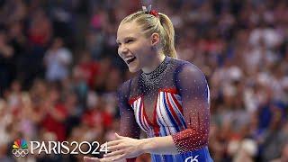 Jade Carey DAZZLES on vault to help U.S. gymnastics team start strong | Paris Olympics | NBC Sports