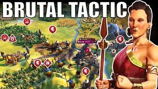 Civ 6 | Early Game Warfare Made So Easy It's Broken!!! – (#2 Deity Gorgo Civilization VI)