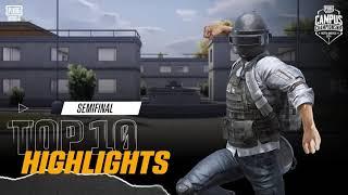 PUBG Mobile Campus Championships | 2024 | Fall | Top 10 | SEMIFINAL