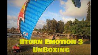 Unboxing My New Paraglider Uturn Emotion 3