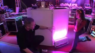 XSTATIC PRO LIGHTING Dj Facade GloPro Backlit Panels By John Young of the Disc Jockey News