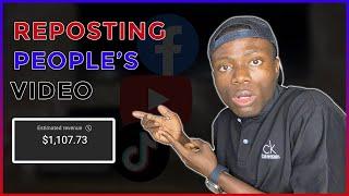 How to Make Money on Facebook and YouTube Using Other People's Content