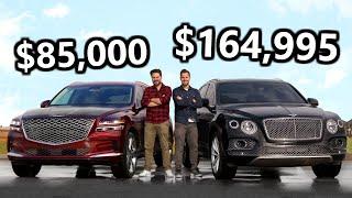 2021 Genesis GV80 vs The Cheapest Bentley Bentayga You Can Buy