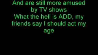 Blink 182 Whats my age again (lyrics)