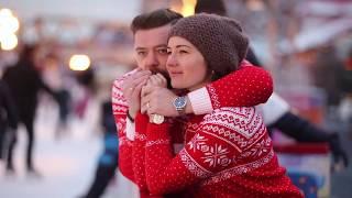 Love story on Red Square