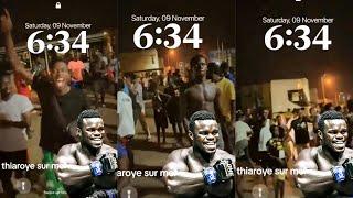 Incroyable ! À 6h du matin dans les rues, Les sénégalais qui jubilent après la victoire de Reug