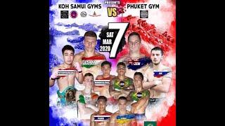 Csaba Toth (Yodyut Muaythai Gym, Koh Samui) vs. Zen Neethling (Revolution Gym, Phuket)