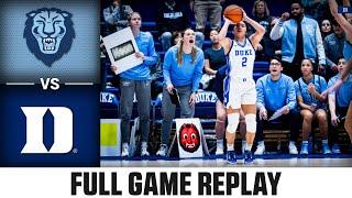 Columbia vs. Duke Full Game Replay | 2024-25 ACC Women's Basketball