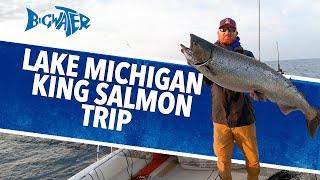 King Salmon Fishing on Lake Michigan - Taking a Break From Walleye