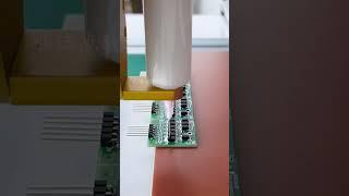 PCB manufacturing and glueing | Electronics circuit | #electronic #shorts