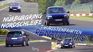 Nürburgring Nordschleife Touristenfahrten Renault Clio Ringpressionen Die Grüne Hölle  Green Hell