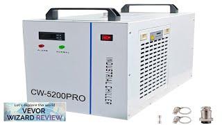 VEVOR Industrial Chiller CW5200 Industrial Water Chiller 1700W Cooling Capacity 6L Review