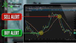 Buy & Sell Alert Using SMA Cross Over on ThinkorSwim | Death Cross & Golden Cross Alert