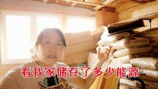 全球能源危机，通货膨胀，物价飙升的情况下，看大玮家储存了多少能源！中国人被店员歧视后是如何做的！global energy crisis，How much energy do I store
