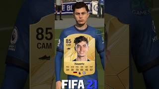  KAI HAVERTZ fifa evolution (17-25) #eafc25 #fc25 #fifa #havertz #arsenal #chelsea #leverkusen