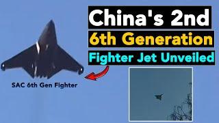 China's 2nd Sixth Generation Fighter Jet Unveiled | SAC 6th Gen Fighter