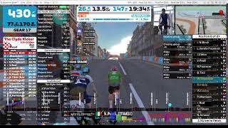 ZRL Finals - EMEA B4 Cup Final - Race 1 of 2 - Course: Glasgow Crit (5 laps)