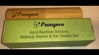 Look at @ Pampoo  Plastic Free Reusable Qtips Bamboo Carrying Case Cotton Swab Thick Bamboo Stick