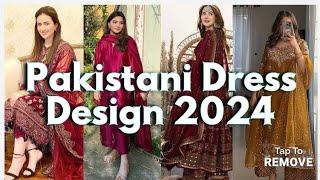 Pakistani Dress Design 2024| Pakistani Party wear Dresses |New Pakistani Suits @Fashionwithrukhsi