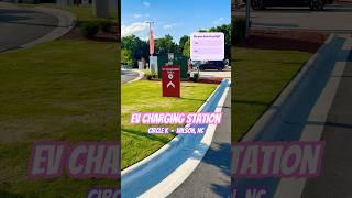 SUPERCHARGERS and KRYSTAL Burgers!  #travel #shorts #fyp #ev #tesla