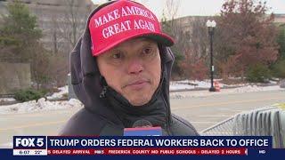 DC reacts as Trump orders federal workers back to offices