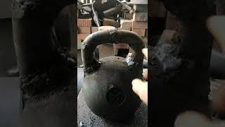 ОЧЕРЕДНАЯ ВОССТАНОВЛЕННАЯ ГИРЯ RECOVERY OF BROKEN HANDLE OF THE CAST IRON KETTLEBELL