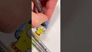 Marge Simpson linering #art #drawing #simpsons