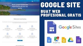 Cara Membuat Website Frofesional GRATIS Dengan Google Site | Cara Buat Landing Page Gratis