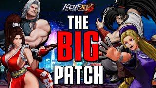 The Big King of Fighters XV Patch is HERE! Patch Notes & More!