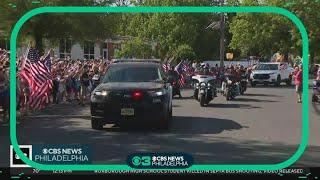 Celebration held in Marlton, New Jersey to welcome home Marine Sgt. Jacob Schor