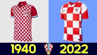  The Evolution of Croatia Football National Team Kit | All Croatia Football Jerseys in History 2022