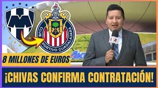 RAYADO firma por TRES AÑOS con el REBAÑO | ultimas noticias del chivas hoy